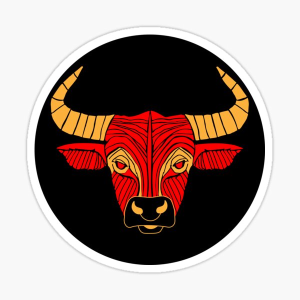 a red bull Sticker by Grissen