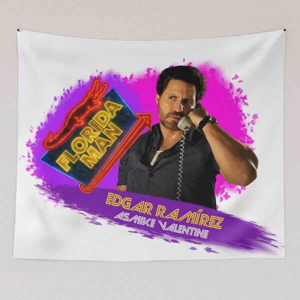 Item preview, Florida Man netflix mini series and Edgar Ramirez as Mike Valentine themed graphic design by ironpalette designed and sold by ironpalette.