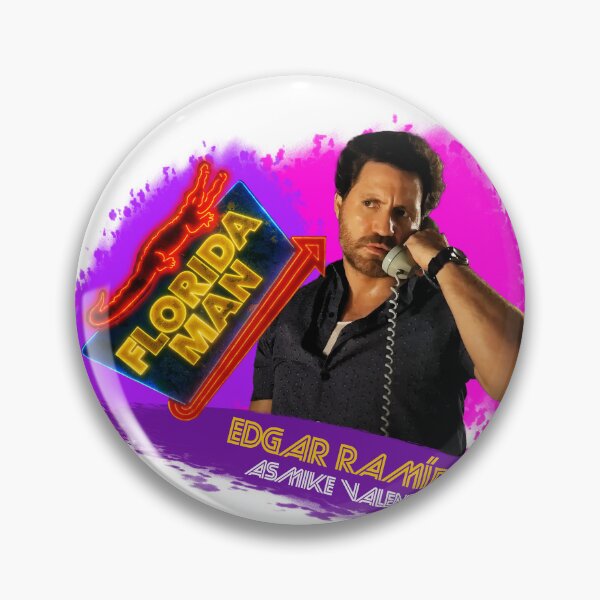 Item preview, Florida Man netflix mini series and Edgar Ramirez as Mike Valentine themed graphic design by ironpalette designed and sold by ironpalette.