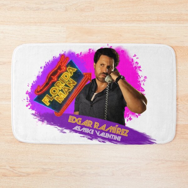 Item preview, Florida Man netflix mini series and Edgar Ramirez as Mike Valentine themed graphic design by ironpalette designed and sold by ironpalette.