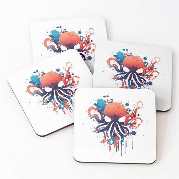 Item preview, Colorful Takoyaki Attack designed and sold by AvazyShop.