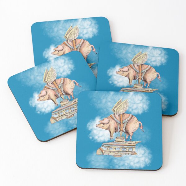 Item preview, Flying pig designed and sold by ZoDrawsStuff.