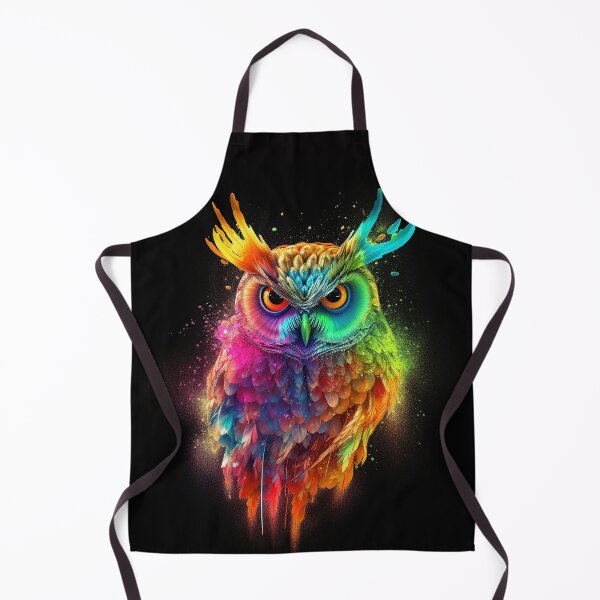 Item preview, Majestic Colourful Owl designed and sold by MyMagicalPlace.