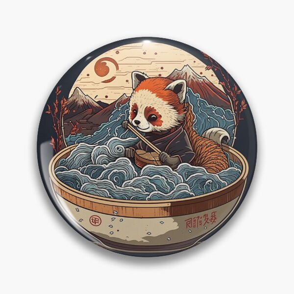 Item preview, Red Panda Ramen Hot Spring designed and sold by SLMGames.