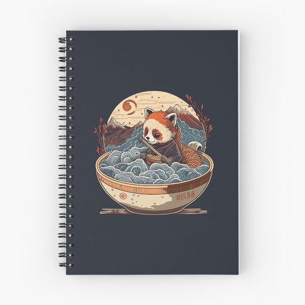 Aperçu de l'œuvre Source thermale Ramen du panda rouge créée et vendue par SLMGames.