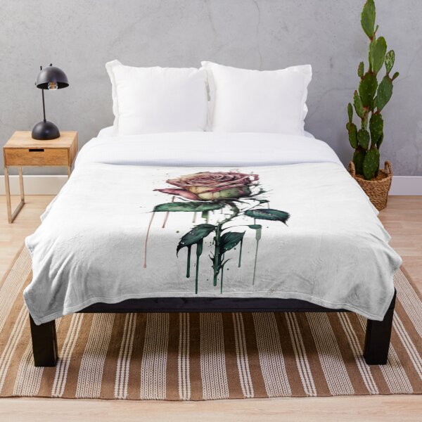 Item preview, watercolor rose t-shirt designed and sold by OKR1M.