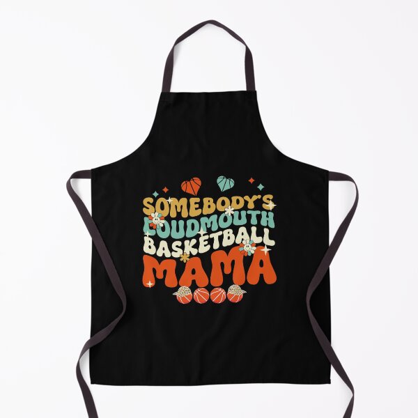 Item preview, Somebody’s Loudmouth Basketball Mama: A Retro Flowers Vintage designed and sold by MotivaChic.