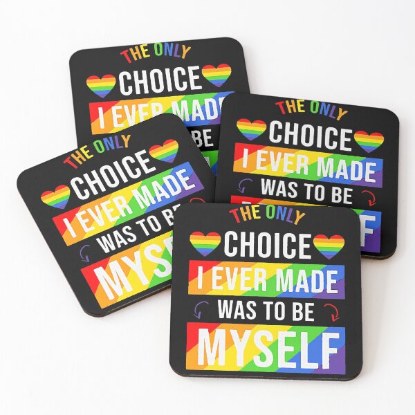 Item preview, The Only Choice I Ever Made Was To Be Myself Shirt, Pride Shirt, Proud LGBT designed and sold by AmyBrewer.