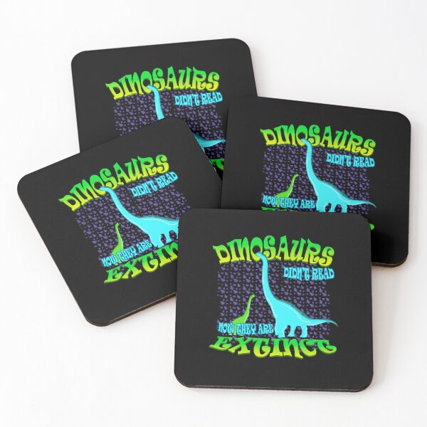 Item preview, Dinosaurs didn't read now they are extinct 5 designed and sold by bennikaufmann.