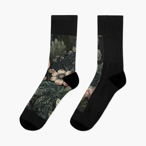 Item preview, Dark and Moody Floral Print designed and sold by Kajal Krishna.