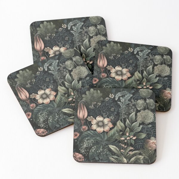 Item preview, Dark and Moody Floral Print designed and sold by Kajal Krishna.