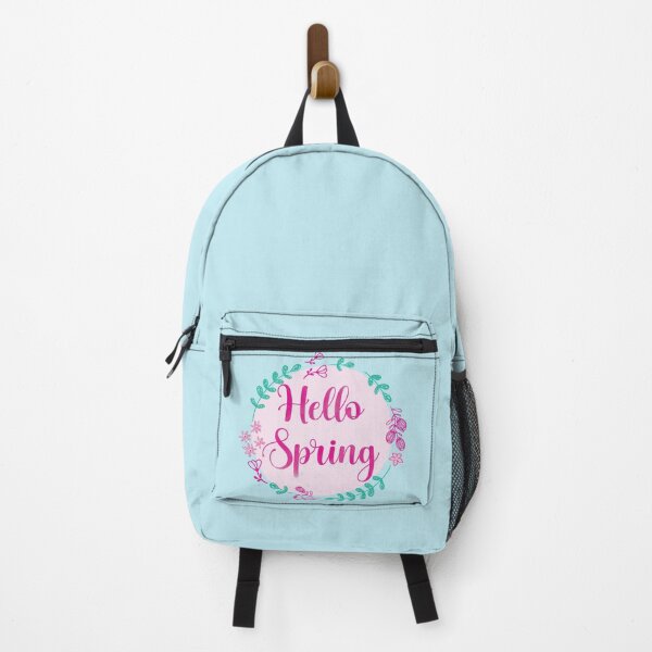 Item preview, Hello Spring Flowers and Leaves Wearth designed and sold by Nature Hues.