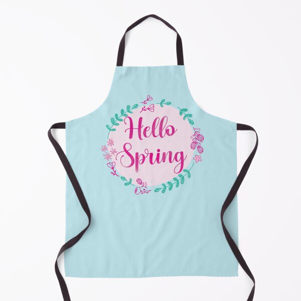 Item preview, Hello Spring Flowers and Leaves Wearth designed and sold by Nature Hues.
