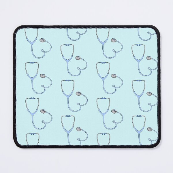 Item preview, Blue heart stethoscope sticker designed and sold by Preslava Genova.