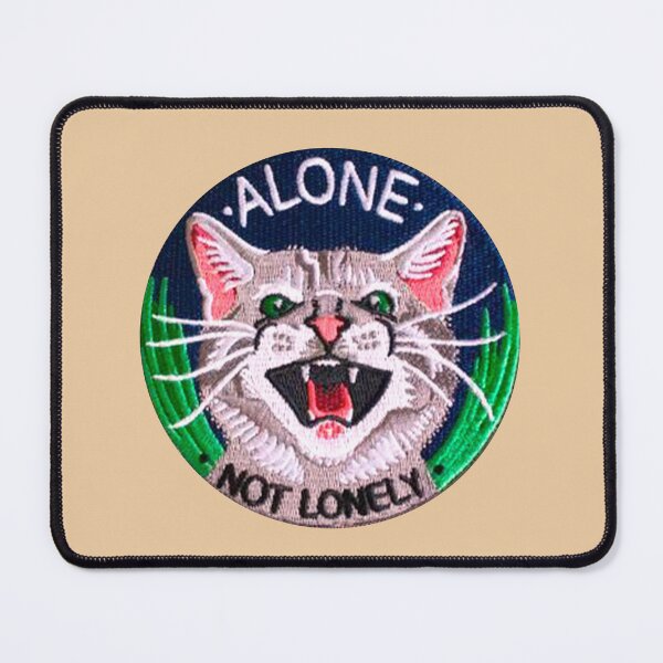 Item preview, alone not lonely with cat designed and sold by si3iy.