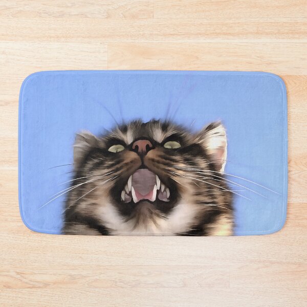 Item preview, Plaintive Meow Of A Tabby Cat Acrylic Painting designed and sold by taiche.