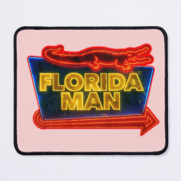 Item preview, Florida Man netflix mini series themed graphic design by ironpalette designed and sold by ironpalette.
