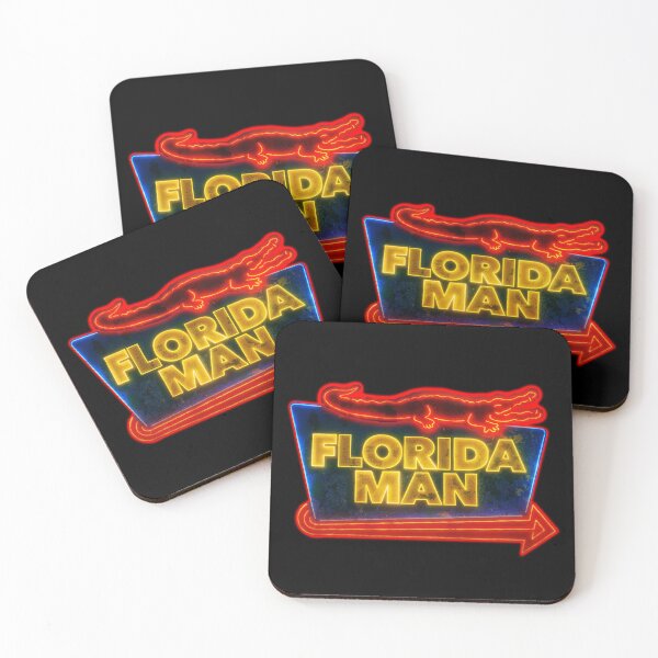 Item preview, Florida Man netflix mini series themed graphic design by ironpalette designed and sold by ironpalette.