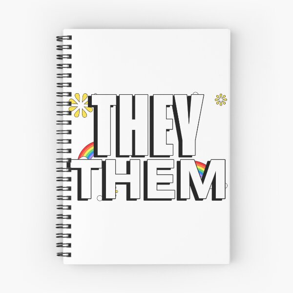 Item preview, LGBTQ - They/Them pronouns designed and sold by RiberShop.