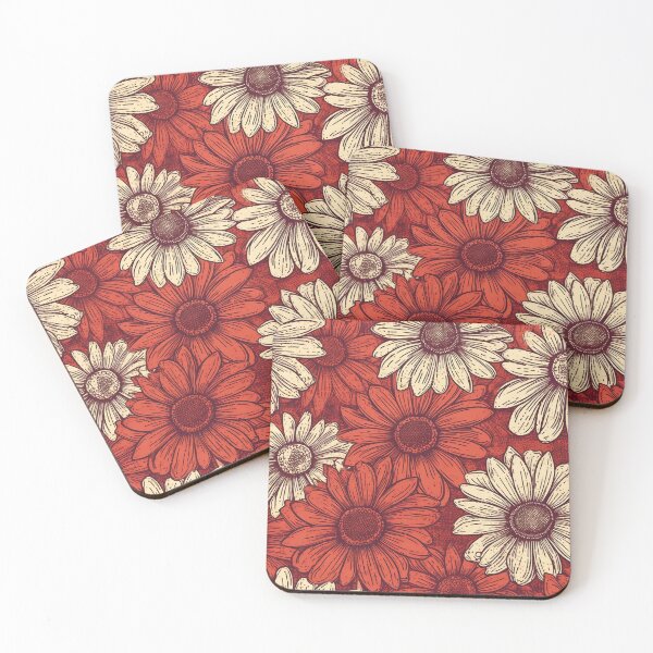 Item preview, Red and White Daisies designed and sold by Figuradam.