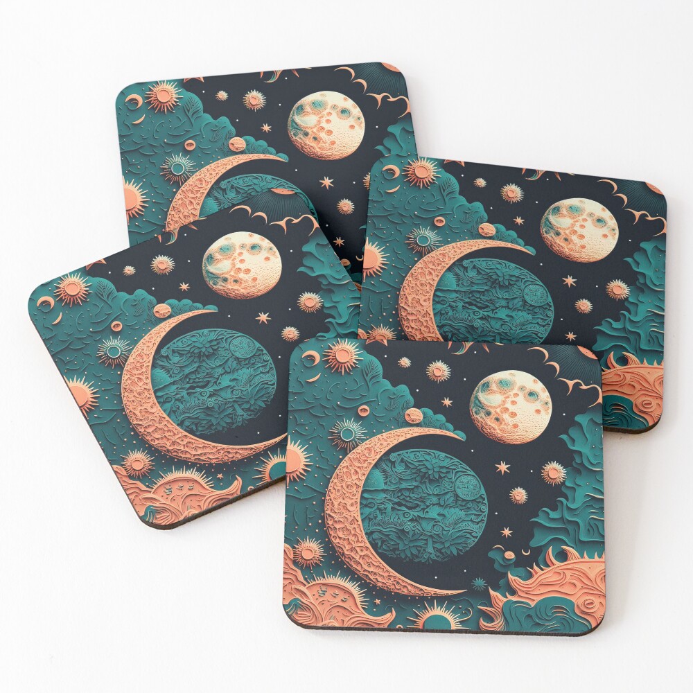 Item preview, Coasters (Set of 4) designed and sold by DaddyMiggs.