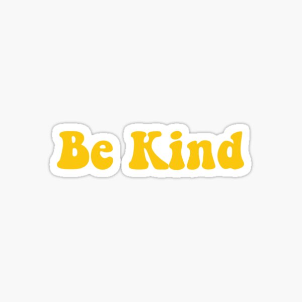 Be Kind Stickers