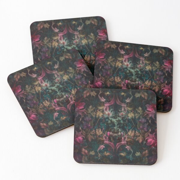 Item preview, Mirrored botanical image. designed and sold by Kajal Krishna.