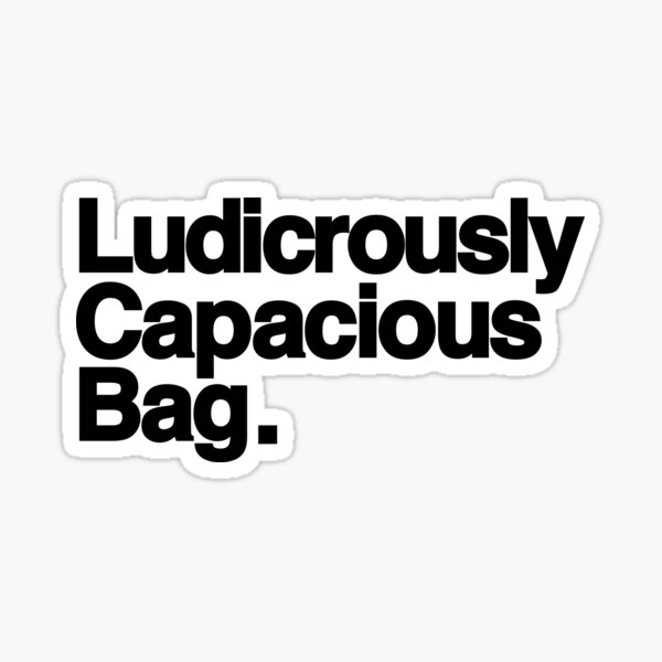 Item preview, ludicrously capacious bag designed and sold by NatashaGlez.