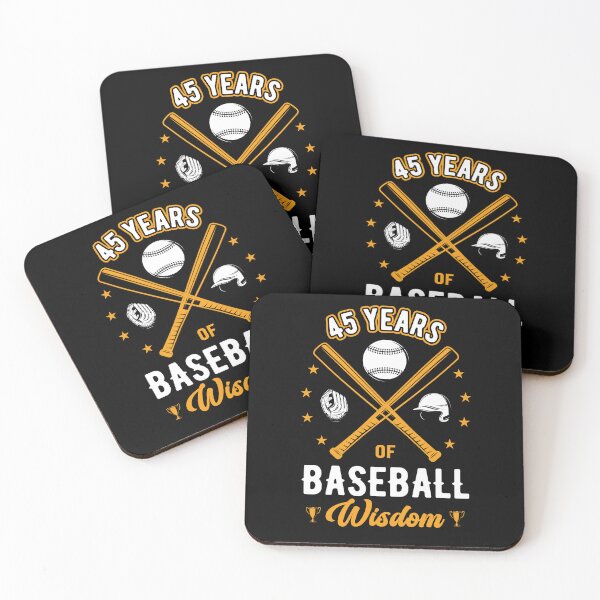 Item preview, 45th Birthday Baseball Player Gift 45 Years Baseball Coach designed and sold by TM-Multidesign.