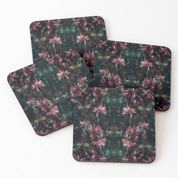Item preview, Mirrored botanical image. designed and sold by Kajal Krishna.