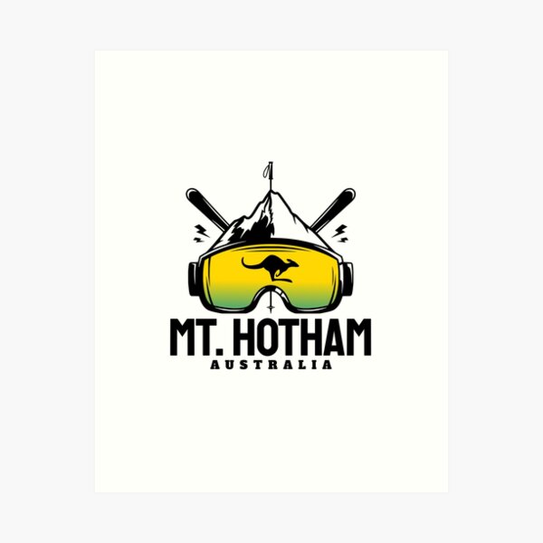 Item preview, Mount Hotham Australia Ski Resort Skiing Souvenir designed and sold by JackCurtis1991.