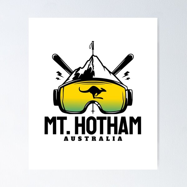Item preview, Mount Hotham Australia Ski Resort Skiing Souvenir designed and sold by JackCurtis1991.