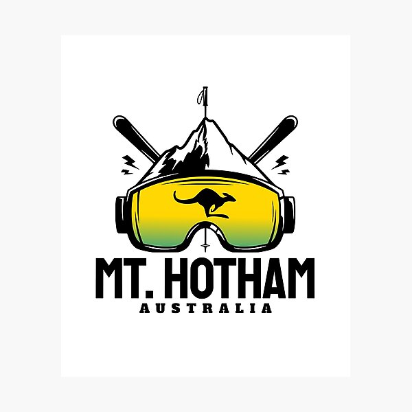 Item preview, Mount Hotham Australia Ski Resort Skiing Souvenir designed and sold by JackCurtis1991.