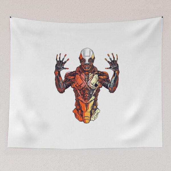 Item preview, Digital Dreamscape: Exoskelet of a Cyberpunk Android from the dark ages designed and sold by WartonnoArt.