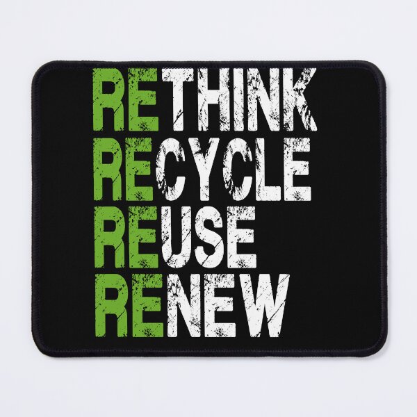 Item preview, Recycle Reuse Renew Rethink Activism Earth Day designed and sold by Emma Studio.