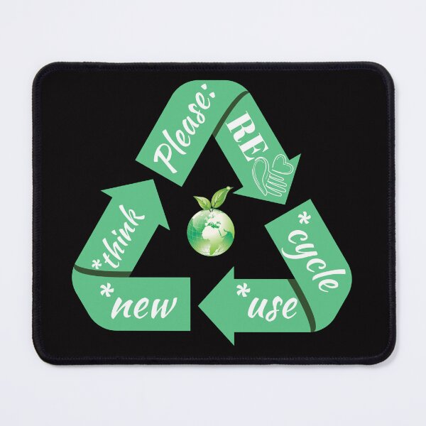 Item preview, Recycle Reuse Renew Rethink Crisis Environmental Activism designed and sold by Doc500Club.