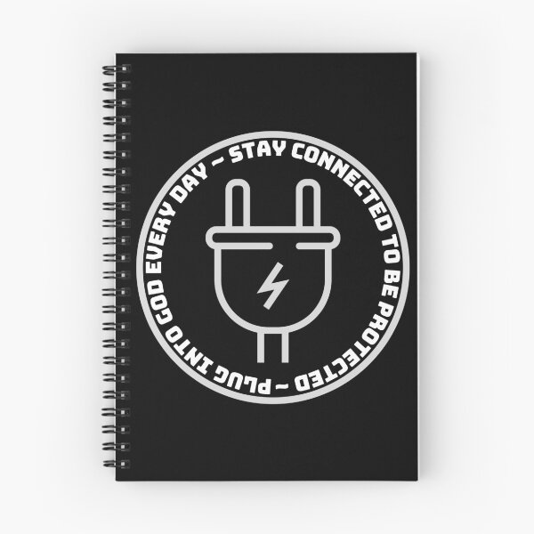 Item preview, PLUG INTO GOD EVERY DAY ~ STAY CONNECTED TO BE PROTECTED designed and sold by FlutterByH.