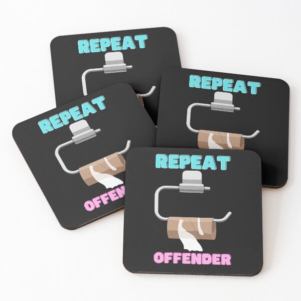 Item preview, Repeat Offender Toilet Roll designed and sold by rbrett69.