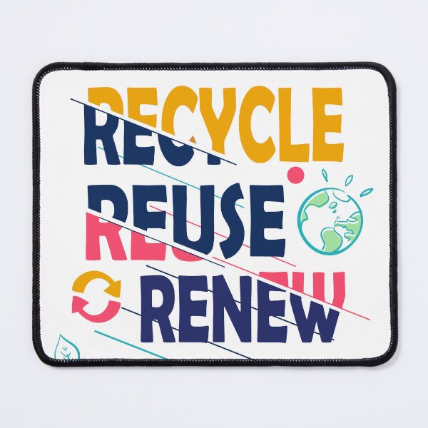 Item preview, Recycle Reuse Renew Rethink Activism Earth Day designed and sold by Emma Studio.