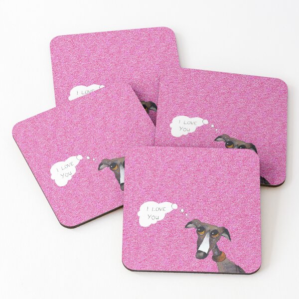 Item preview, GREYHOUND LOVE g262 designed and sold by Hares & Critters.