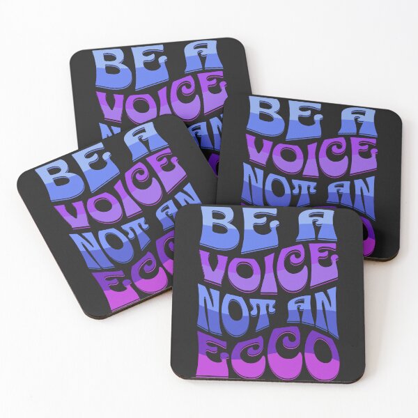 Item preview, Be A Voice Not An Ecco designed and sold by GeorgiosT.