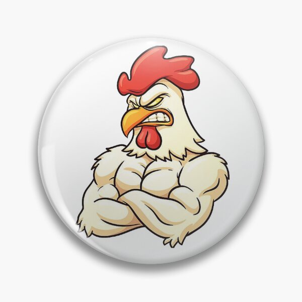 Item preview, ANGRY CHICKEN (WHITE) designed and sold by RUBYAL.