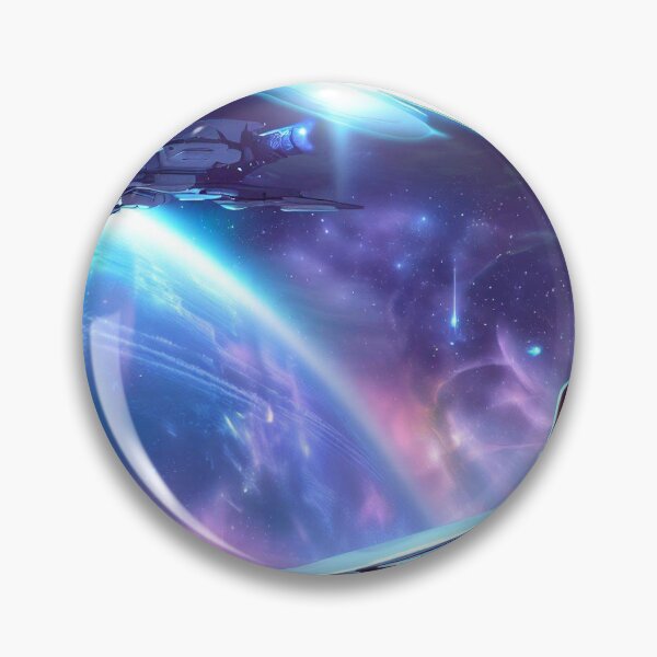 Item preview, Futuristic World from Star Ship Window designed and sold by TrendyVinyl.
