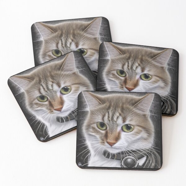 Item preview, Beautiful cat AI design a picture of my cat Zeus designed and sold by ReneMM.