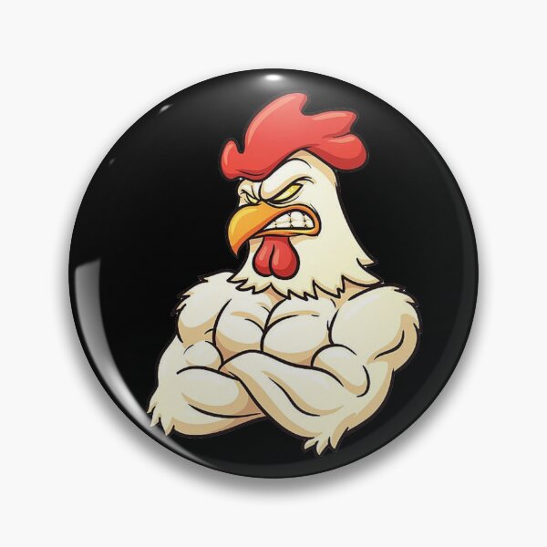 Item preview, ANGRY CHICKEN (BLACK) designed and sold by RUBYAL.