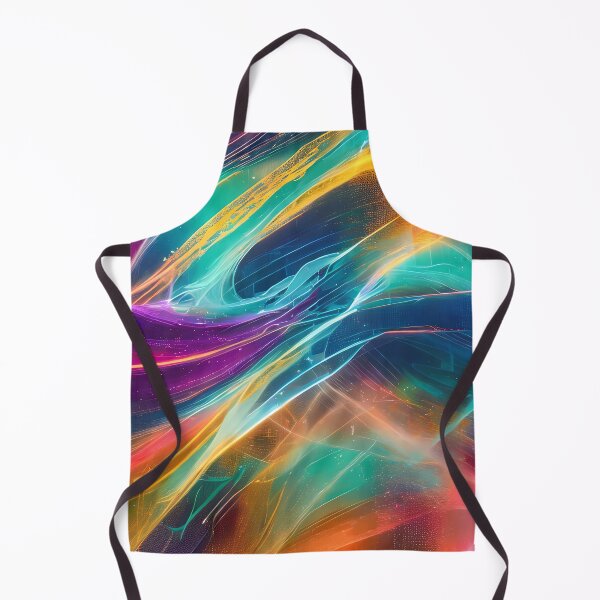 Item preview, Vibrant Synesthetic Abstract Art - A Colorful Sensory Experience for Art Lovers designed and sold by ElLocoMus.