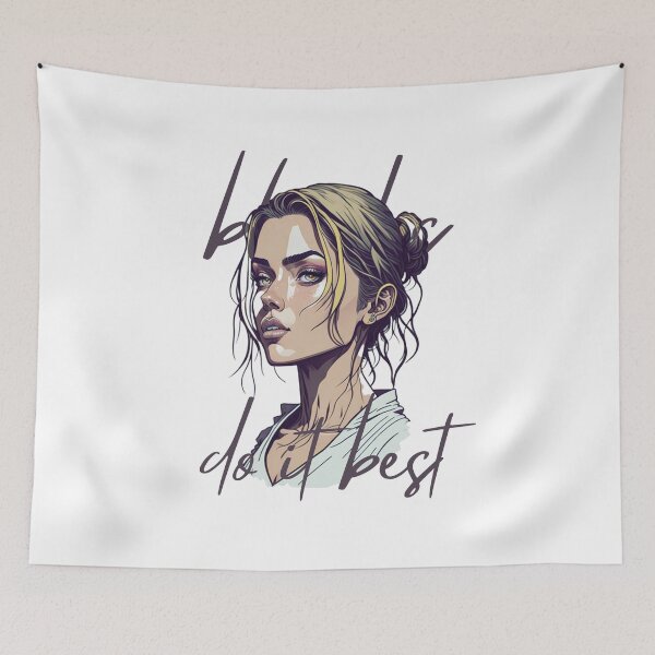 Item preview, blondes do it best designed and sold by PopPizzazz.