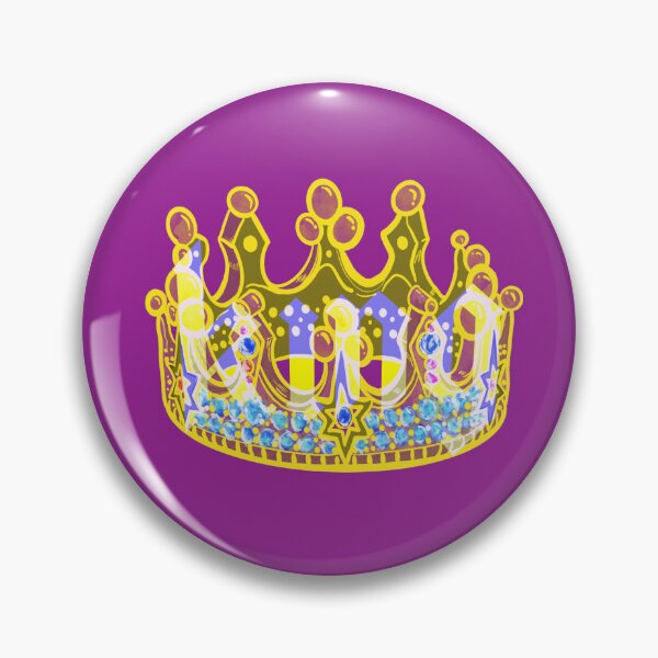 Item preview, KINGS CROWN VIOLET designed and sold by GIVENGRACE.ART.
