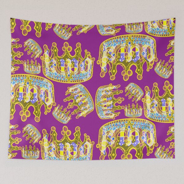 Item preview, KINGS CROWN VIOLET designed and sold by GIVENGRACE.ART.