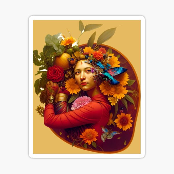 flower fairy Sticker